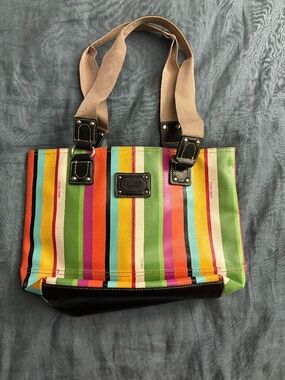 Nine West rainbow purse vintage